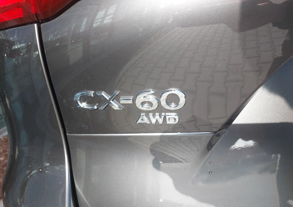 Mazda CX-60 cena 279600 przebieg: 3, rok produkcji 2023 z Olsztyn małe 172
